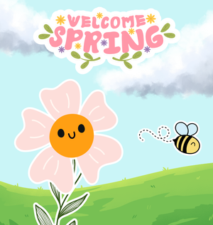 Spring Flower Basket